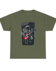 Astronaut Guitarist Unisex Tee, Cool Music Shirt, Space Lover Gift, Concert Apparel, Casual Outfit, Unique Graphic Tee