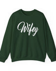 Wifey Sweatshirt, Cozy Crewneck for Newlyweds, Wedding Gift, Bride Appreciation, Casual Loungewear, Gift for Her