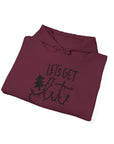 Unisex Hooded Sweatshirt - "Let's Get Lit" for Cozy Winter Nights, Perfect for Holiday Gatherings, Parties, Gifts, and Everyday Wear