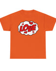Unisex Love Graphic Tee | Valentine's Day Gift, Couple's Tee, Friends Gift, Casual Wear, Heart Design