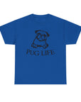 Pug Life Unisex Tee, Fun Pet Lover Shirt, Dog Mom Gift, Quirky Animal Graphic Tee, Casual Everyday Wear