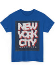 New York City Graphic Tee, Urban Streetwear, Gift for Travelers, Unisex Cotton T-Shirt, Casual Daily Wear
