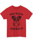 Dog Bless America Tee, Funny Dog Lover Shirt, Pet Owner Gift, Unisex Graphic Tee, Animal Lover Apparel, Casual Cotton T-Shirt
