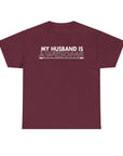 Awesome Husband Unisex Tee - Playful Typography Design