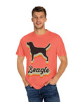 Retro Beagle Lover T-Shirt, Unisex Pet Lover Tee, Dog Themed Gift, Vintage Dog Graphic Shirt, Animal Enthusiast Apparel