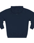 Cozy Three-Panel Fleece Hoodie for All Seasons, Unisex Graphic Sweatshirt, Casual Layering, Gifting for Friends & Family