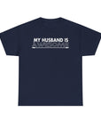 Awesome Husband Unisex Tee - Playful Typography Design