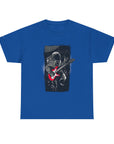 Astronaut Guitarist Unisex Tee, Cool Music Shirt, Space Lover Gift, Concert Apparel, Casual Outfit, Unique Graphic Tee