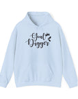 Goal Digger Motivational Hoodie | Unisex Heavy Blend Sweatshirt | Gift for Entrepreneurs, Students, Inspiration, Self-Love, Goals
