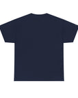 Dad Squared Unisex Heavy Cotton Tee - Perfect Gift for Father's Day, Birthdays, Dads, Black T-Shirt, Comfortable Casual Wear