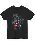 Astronaut Guitarist Unisex Tee, Cool Music Shirt, Space Lover Gift, Concert Apparel, Casual Outfit, Unique Graphic Tee