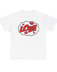 Unisex Love Graphic Tee | Valentine's Day Gift, Couple's Tee, Friends Gift, Casual Wear, Heart Design