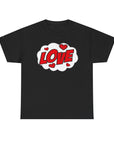 Unisex Love Graphic Tee | Valentine's Day Gift, Couple's Tee, Friends Gift, Casual Wear, Heart Design