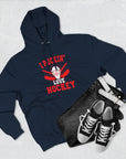 I Pickin' Love Hockey Hoodie | Cozy Sports Fleece Sweatshirt | Perfect for Hockey Fans, Game Day, Gifts, Winter Wear, Sports Apparel