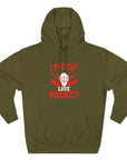 I Pickin' Love Hockey Hoodie | Cozy Sports Fleece Sweatshirt | Perfect for Hockey Fans, Game Day, Gifts, Winter Wear, Sports Apparel