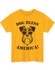Dog Bless America Tee, Funny Dog Lover Shirt, Pet Owner Gift, Unisex Graphic Tee, Animal Lover Apparel, Casual Cotton T-Shirt