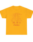 Unisex Heavy Cotton Tee - 'Take Me To Mountains' Adventure Shirt, Outdoor Lover Tee, Nature Vibes T-Shirt, Travel Gift Idea, Hiking Apparel
