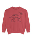 Pet Anatomy Sweatshirt, Unisex Cozy Top, Dog Lover Gift, Funny Animal Apparel, Casual Sweatshirt, Gift for Dog Owners