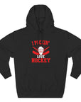 I Pickin' Love Hockey Hoodie | Cozy Sports Fleece Sweatshirt | Perfect for Hockey Fans, Game Day, Gifts, Winter Wear, Sports Apparel