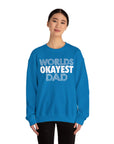 Okayest Dad Sweatshirt - Funny Father's Day Gift