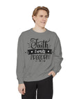 Faith, Family, Freedom Sweatshirt - Unisex Cozy Pullover for Family Gatherings, Gifts, Family Events, Faith Celebrations