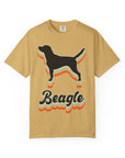 Retro Beagle Lover T-Shirt, Unisex Pet Lover Tee, Dog Themed Gift, Vintage Dog Graphic Shirt, Animal Enthusiast Apparel