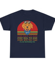 Watchful Dog Snack Lover Tee, Cute Pet Shirt Gift, Animal Lover Humor T-Shirt, Dog Mom Apparel, Funny Gift for Dog Owners