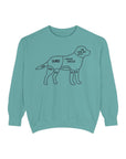 Pet Anatomy Sweatshirt, Unisex Cozy Top, Dog Lover Gift, Funny Animal Apparel, Casual Sweatshirt, Gift for Dog Owners