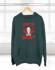 I Pickin' Love Hockey Hoodie | Cozy Sports Fleece Sweatshirt | Perfect for Hockey Fans, Game Day, Gifts, Winter Wear, Sports Apparel
