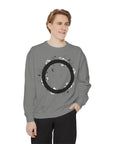 Minimalist Garment-Dyed Sweatshirt, Cozy Unisex Hoodie, Casual Streetwear, Perfect for Layering, Gift for Any Occasion, Relaxed Fit