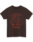 Unisex Heavy Cotton Tee - 'Take Me To Mountains' Adventure Shirt, Outdoor Lover Tee, Nature Vibes T-Shirt, Travel Gift Idea, Hiking Apparel