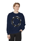 Minimalist Garment-Dyed Sweatshirt, Cozy Unisex Hoodie, Casual Streetwear, Perfect for Layering, Gift for Any Occasion, Relaxed Fit