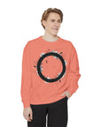 Minimalist Garment-Dyed Sweatshirt, Cozy Unisex Hoodie, Casual Streetwear, Perfect for Layering, Gift for Any Occasion, Relaxed Fit