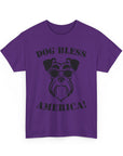 Dog Bless America Tee, Funny Dog Lover Shirt, Pet Owner Gift, Unisex Graphic Tee, Animal Lover Apparel, Casual Cotton T-Shirt