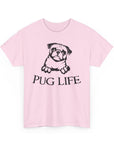 Pug Life Unisex Tee, Fun Pet Lover Shirt, Dog Mom Gift, Quirky Animal Graphic Tee, Casual Everyday Wear