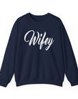 Wifey Sweatshirt, Cozy Crewneck for Newlyweds, Wedding Gift, Bride Appreciation, Casual Loungewear, Gift for Her