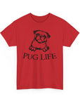 Pug Life Unisex Tee, Fun Pet Lover Shirt, Dog Mom Gift, Quirky Animal Graphic Tee, Casual Everyday Wear