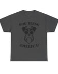 Dog Bless America Tee, Funny Dog Lover Shirt, Pet Owner Gift, Unisex Graphic Tee, Animal Lover Apparel, Casual Cotton T-Shirt