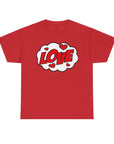 Unisex Love Graphic Tee | Valentine's Day Gift, Couple's Tee, Friends Gift, Casual Wear, Heart Design