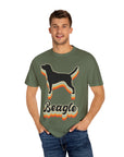 Retro Beagle Lover T-Shirt, Unisex Pet Lover Tee, Dog Themed Gift, Vintage Dog Graphic Shirt, Animal Enthusiast Apparel