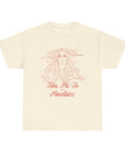 Unisex Heavy Cotton Tee - 'Take Me To Mountains' Adventure Shirt, Outdoor Lover Tee, Nature Vibes T-Shirt, Travel Gift Idea, Hiking Apparel