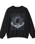 Cosmic Vibes Sweatshirt | Unisex Space Themed Crewneck | Perfect for Astronaut Lovers, Unique Gift, Casual Wear, Cozy Style