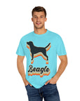 Retro Beagle Lover T-Shirt, Unisex Pet Lover Tee, Dog Themed Gift, Vintage Dog Graphic Shirt, Animal Enthusiast Apparel