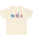 'Merica Unisex Heavy Cotton Tee - Patriotic Shirt for Independence Day, BBQs, Casual Wear, Gifts