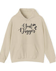 Goal Digger Motivational Hoodie | Unisex Heavy Blend Sweatshirt | Gift for Entrepreneurs, Students, Inspiration, Self-Love, Goals