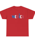 'Merica Unisex Heavy Cotton Tee - Patriotic Shirt for Independence Day, BBQs, Casual Wear, Gifts