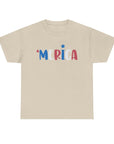 'Merica Unisex Heavy Cotton Tee - Patriotic Shirt for Independence Day, BBQs, Casual Wear, Gifts