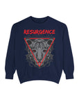 Resurgence Tiger Sweatshirt, Unisex Graphic Hoodie, Trendy Streetwear, Animal Lover Gift, Cozy Fashion for Fall, Statement Apparel