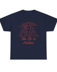 Unisex Heavy Cotton Tee - 'Take Me To Mountains' Adventure Shirt, Outdoor Lover Tee, Nature Vibes T-Shirt, Travel Gift Idea, Hiking Apparel