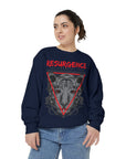 Resurgence Tiger Sweatshirt, Unisex Graphic Hoodie, Trendy Streetwear, Animal Lover Gift, Cozy Fashion for Fall, Statement Apparel